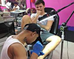 You can also get a beautiful tattoo engraved and enjoy the special thai massage at this road You can also get a beautiful tattoo engraved and enjoy the special thai massage at this road.